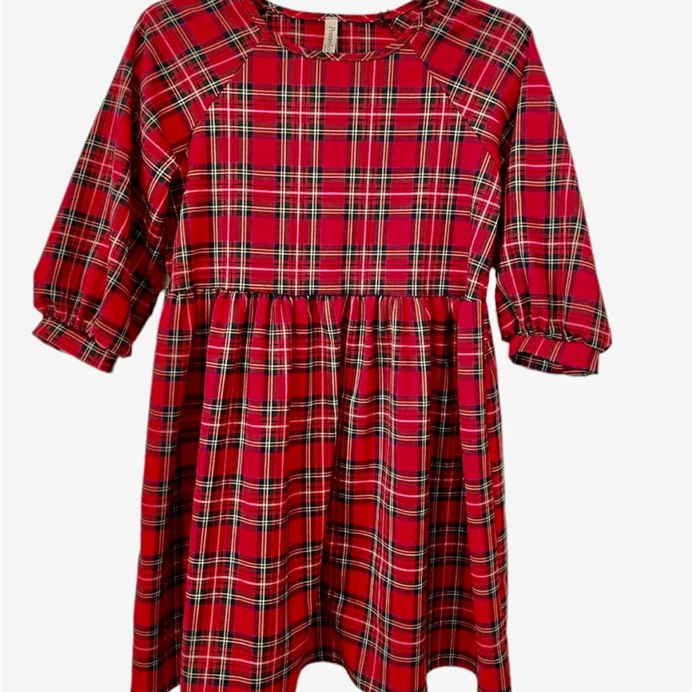 Vintage Pomelo Dress Girls Size Large Plaid